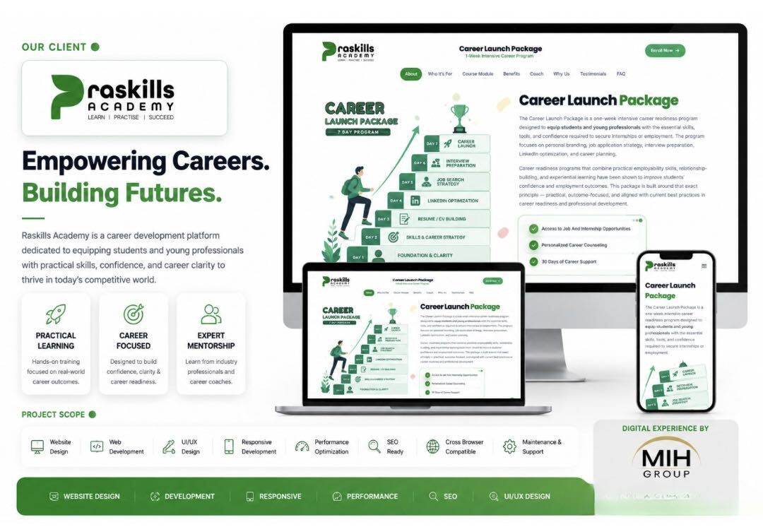 Career Launch Package of Praskills project preview